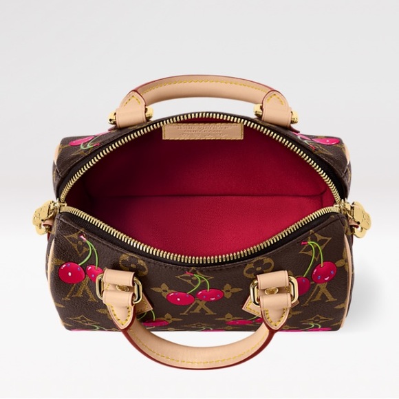 NEW Louis Vuitton LV x TM Murakami Cherry Cerises Speedy 20 - Picture 4 of 8